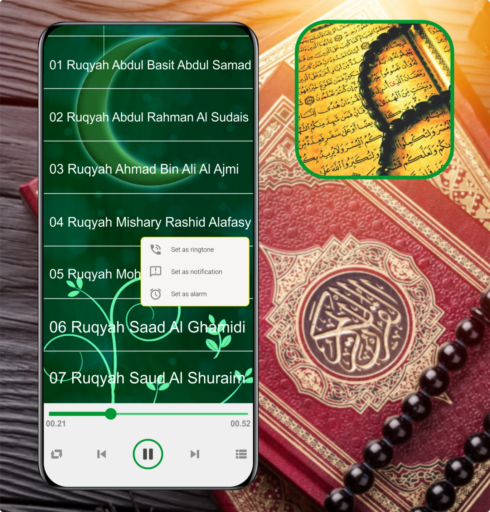 Ruqyah Mp3 Offline - 25 Sheikh screenshot